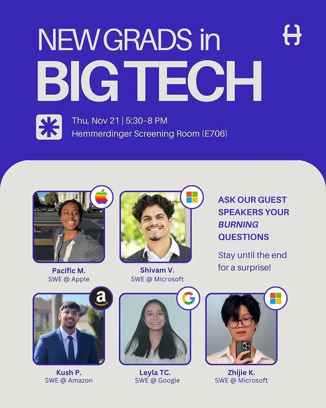 big tech workshop graphic
