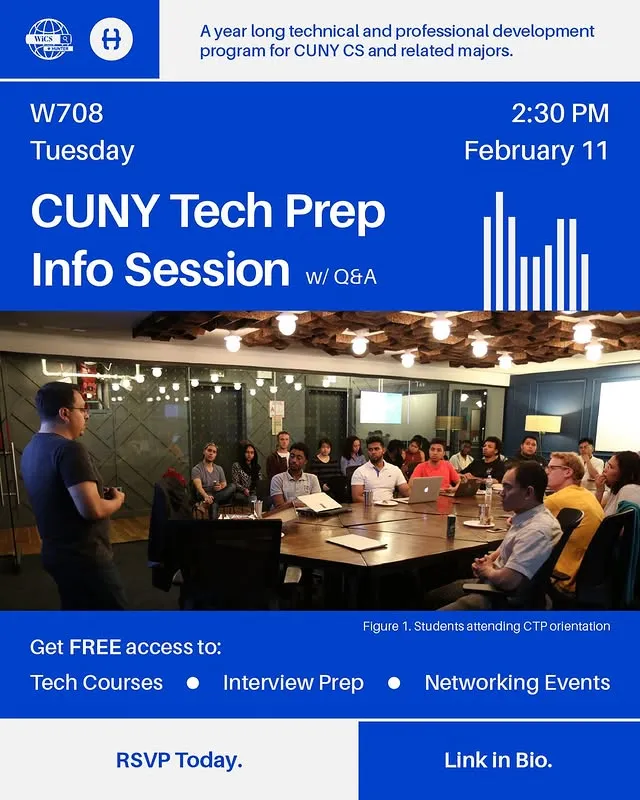 cuny tech prep collaboration poster